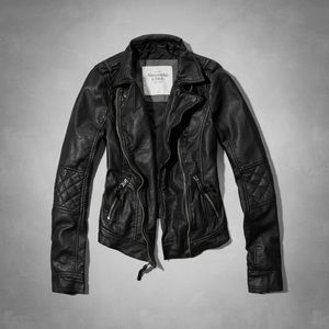 Abercrombie & Fitch Tatum Leather Jacket